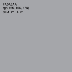 #A5A6AA - Shady Lady Color Image